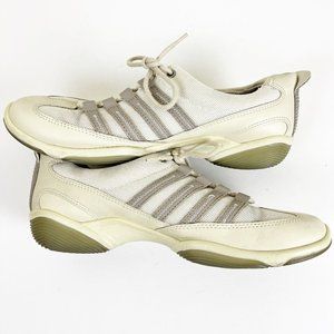 2/$30 Ecco Beige Sneakers 38